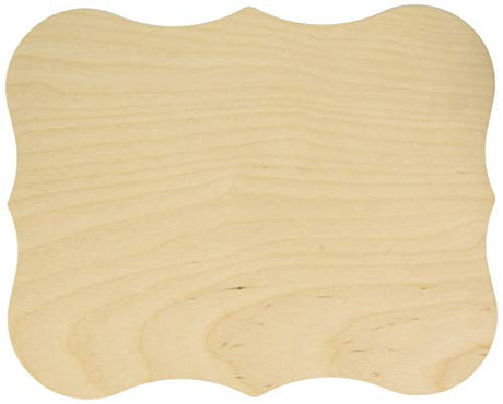 Walnut Hollow 41165 Baltic Birch Simple Shape Chippendale, Beige Walnut Hollow