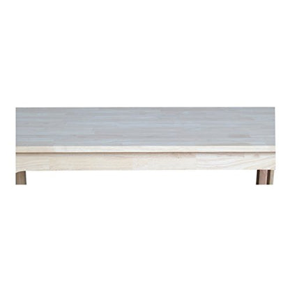 International Concepts Counter Height Mission Table, 24 by 48-Inch, Unfinished