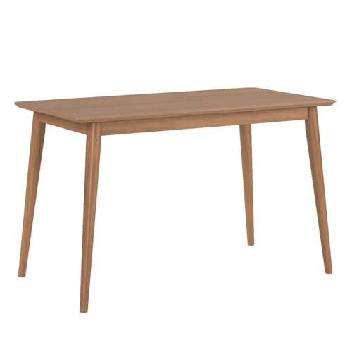 47" Dining Table Kitchen Table Dining Room Table Small Kitchen Table for Small Spaces Table Modern Home Furniture Dinner Table Rectangular (Natural) FDW