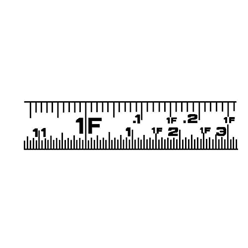 Crescent Lufkin 1" x 25' P1000 Series Hi-Viz Orange Engineer's Yellow Clad A4 Blade Power Return Tape Measure - PHV1425DN Lufkin