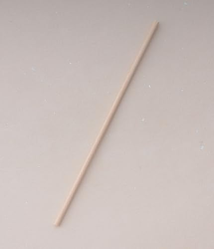 Ruwado 60 Pcs 12 Inch Wooden Dowel Rods Natural Unfinished Wood Hardwood Sticks for Crafting Project DIY Home Decoration Photo Painting Props Cake Ruwado