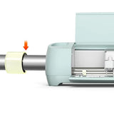 4 Pcs Rubber Roller Resolution for Cricut Maker and 4 Pcs Rubber Roller Replacement, Keep Rubber in Place with Retaining Rings Keep Rubber from CATOSUM