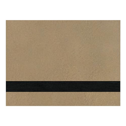 Laserable Leather Sheets, Laserable Leatherette 12" x 24", Laser Engraving Supplies, for Glowforge Supplies and Materials (Light Brown/Black) AMERICAN PERSONALIZED