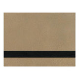 Laserable Leather Sheets, Laserable Leatherette 12" x 24", Laser Engraving Supplies, for Glowforge Supplies and Materials (Light Brown/Black) AMERICAN PERSONALIZED