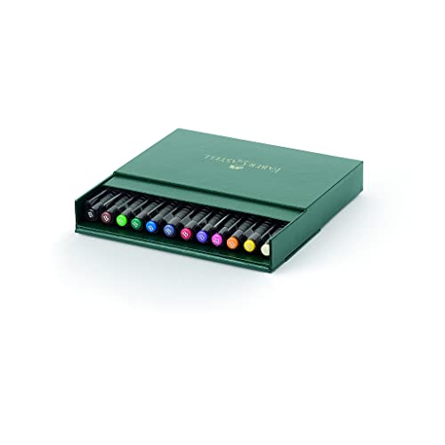 Faber-Castel Pitt Artist Brush Pens (12 Pack), Multicolor