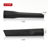 Shop-Vac 3-Piece Nozzle Kit, 1-1/4 Inch Diameter Wet/Dry Nozzle, Includes Gulper Nozzle, Crevice Tool and Universal Nozzle Shop-Vac