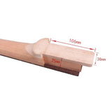 Electric Guitar Neck Blank 22 Fret 24.75 inch Mahogany Wood Paddle Head Rosewood Fretboard Guitar Neck Unfinished Electric Guitar Neck Replacement WoodArtSupply