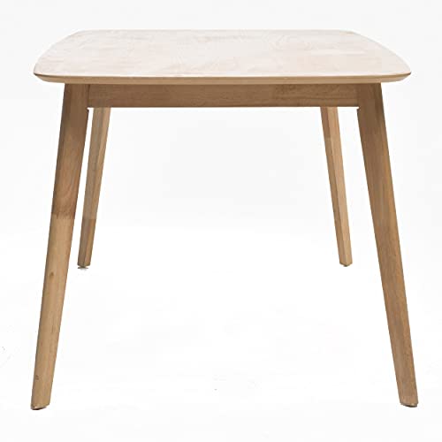 Christopher Knight Home Nyala Wood Dining Table, Natural Oak Finish