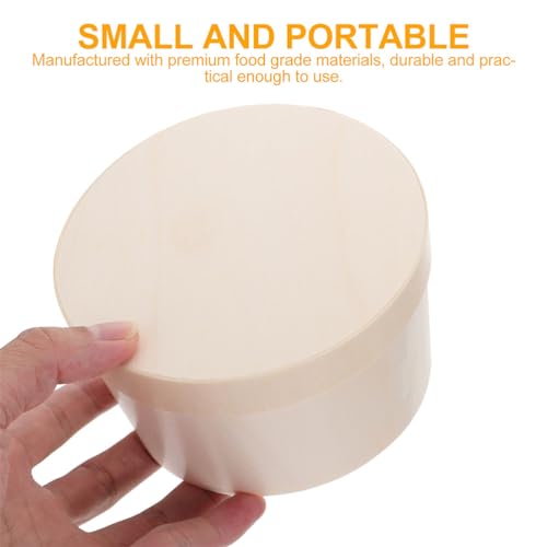 Ciieeo 18.8CM Unfinished Round Box DIY Round Unfinished Wooden Boxes Mini Round Wooden Box Storage Wooden Box for Jewelry Box Craft Kit for Kids - WoodArtSupply