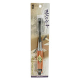 Sakura Woodcarving Flat Socket Chisel 9mm Affordable Japanese Carving Wood Woodworking Tool with SK-5 Steel Blade 与板利器(Yoitariki)