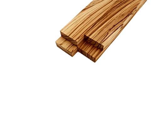 Zebrawood Lumber Board - 3/4" x 2" (4 Pcs) (3/4" x 2" x 18") Barrington Hardwoods