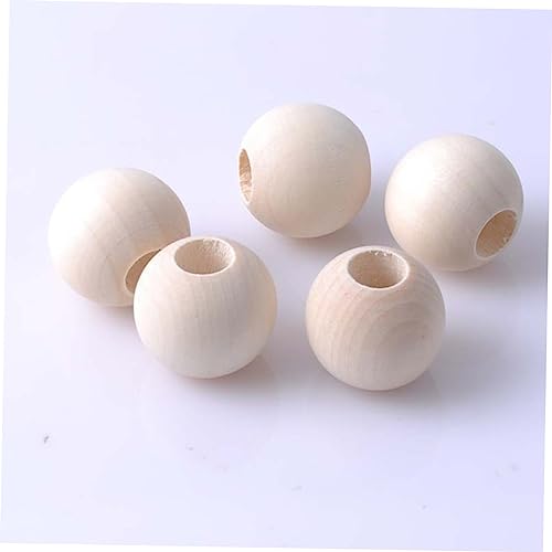 SEWOART 1 Set Beaded Wood Ring Set Unfinished Wood Tapestry Wood Circles Wooden Beads Nativity Craft Wooden Rings for Crafts Natural Beading Kits SEWOART