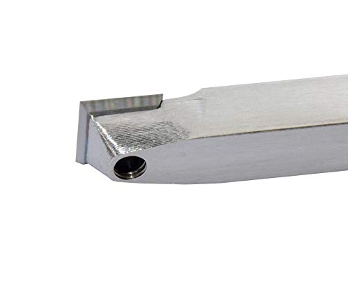 Carbide Tipped Woodturning Tool S14 Carbide Wood Lathe Tool Rougher Made of Stainless Steel with 14 mm Square Carbide Cutter and T20 star tip Dirtech