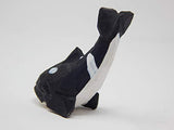 Selsela Orca Killer Whale Figurine Decoration Black Fish Statue Shamu Miniature Wooden Art Wall Carved Small Animal Selsela