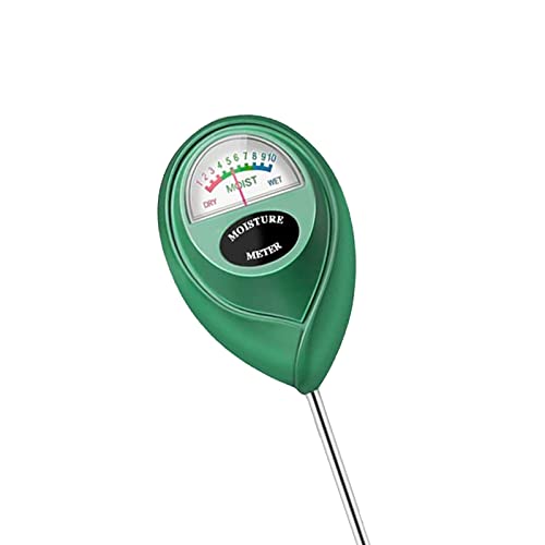 Hathdia Soil Moisture Meter, Plant Water Meter Soil Meter Moisture Sensor Hygrometer for Indoor Outdoor Plant Care,No Battery Needed(Green) - WoodArtSupply