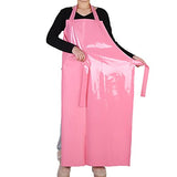 ELEBOX Waterproof Oil Proof Bib Apron Utility Apron Chemical Resistant Apron with Sleeve Work Apron Ultra Lightweight ELEBOX