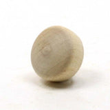 Mylittlewoodshop - Pkg of 50 - Roundhead Plug Button - 3/4 inches in Diameter Unfinished Wood(WW-BR0750-50) Unique Wood Shapes