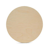 Wood Circles 13 inch, 1/4 Inch Thick, Birch Plywood Discs, Pack of 1 Unfinished Wood Circles for Crafts, Wood Rounds by Woodpeckers Woodpeckers