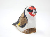 Selsela European Goldfinch Wood Finch Bird Figurine Miniature Garden Statue Carving Home Decor Sculpture Small Animal Selsela
