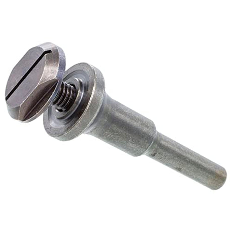 TJR© Mounting Mandrel for Cut-Off Wheels - Versatile 3/8-inch Arbor Hole and ¼-inch Stem with Dual Locking Options with Screwdriver and Wrench - Die TJR