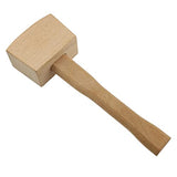 DGHAOP Wooden Mallet Solid Beech Carpenter Wood Hammer Handle Smooth Surface Leathercraft and Woodworking Tool DGHAOP