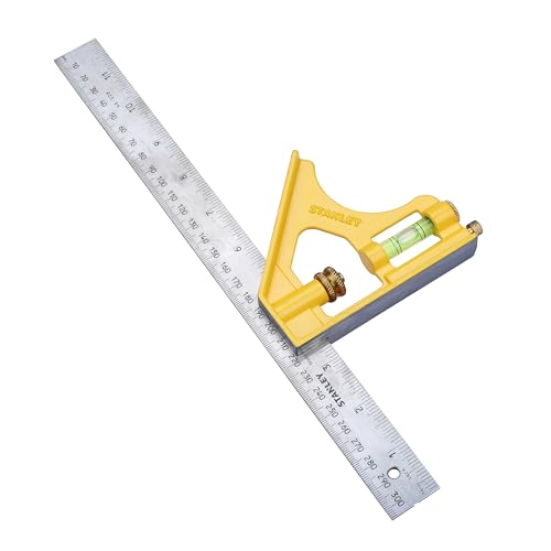 STANLEY 2-46-028 Combination Die Cast Square, 300mm/ 12'' Stanley