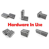 Taytools Pair Hardened Steel 123 Blocks and Attachment Hardware Kit Taytools