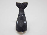 Selsela Orca Killer Whale Figurine Decoration Black Fish Statue Shamu Miniature Wooden Art Wall Carved Small Animal Selsela