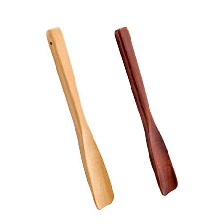 EXCEART Pocket Tool 2pcs Portable Solid Wood Shoehorn Tools for Boots Boot Inserts for Travel Shoe Horn Mini Funnel Stainless Steel Funnel Pro Tools EXCEART