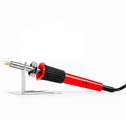 Premium Wood Burning Kit 42PCS | 36Tips, Adjustable Temperature Pen With Safety Stand, Metal Stencil&Pliers.Free Deluxe Case & How To. Complete Gift Scissor-Tailed