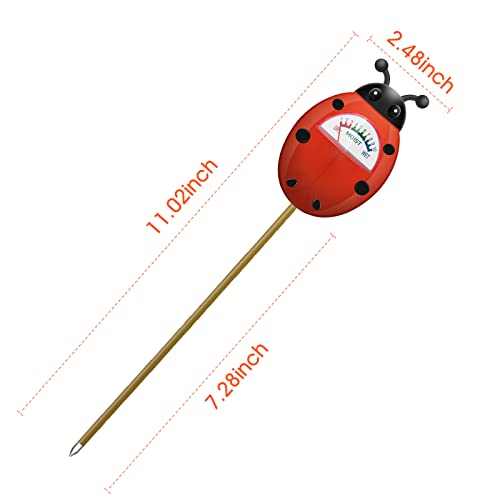 Soil Moisture Meter, Plants Moisture Meter, Gardening Tool Kits for Plant Care, Plant Water Monitor for Garden, Farm, Lawn Indoor & Outdoor Use, No UNIWA