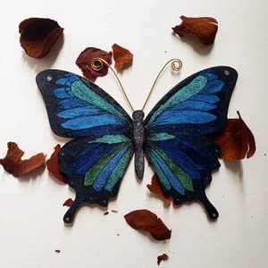 Unfinished Wood Butterfly | Insect | Animal | Wildlife | Craft Cutout | up to 24" DIY 5" / 1/4" 24 Hour Crafts