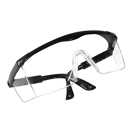 HQRP Clear Tint UV Protective Safety Goggles Glasses for Yard work, Gardening, Lawn mowing, Weed whacking, Hedge trimming, Wood working, HQRP