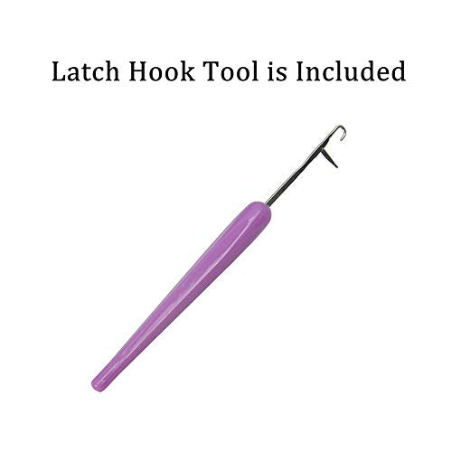 Latch Hook Kit Rug (CAT,21x15 (52X38cm) DL-YTG