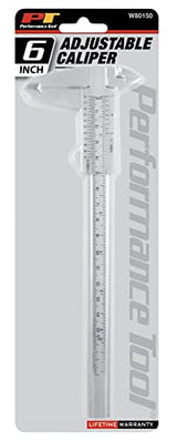 Performance Tool W80150 6-Inch Plastic Caliper, Performance Tool