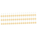 MAGICLULU 150 Sets Unfinished Wooden Cutouts Pendant chip Wooden Plate Home Decorations Pillar Child Crafts Party Supplies Flower Decoration Painted MAGICLULU