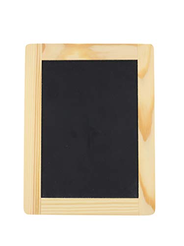 Creative Hobbies® Synthetic Chalkboard with Unfinished Wood Frame, 4 x 6 Inch -Pack of 6 Chalkboards Creative Hobbies