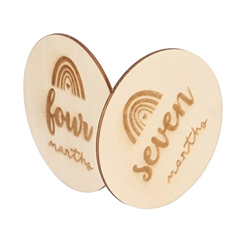 14Pcs Wood Circles for Crafts Unfinished Round Wood Sign Blank Wooden Discs for DIY Crafts Painting Wedding Christmas Decoration