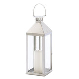 Accent Plus 57071782 Modern Candle Lantern, No Size, Gray Gifts & Decors