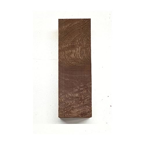 Exotic Wood Zone's Quilted Curly Sapele Turning Wood Blanks | Spindle Blanks | 2" x 2" x 6" | Square Wood Blanks | Pool Cue Blanks | Air Dried | - WoodArtSupply