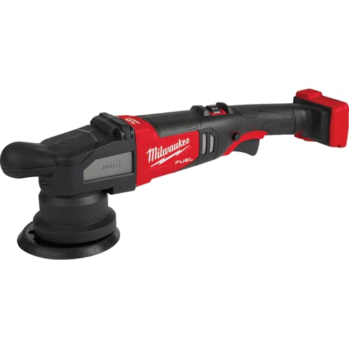 . Milwaukee M18 Fuel 15mm Random Orbital Polisher - No Charger, No Battery, Bare Tool Only