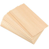 MUKCHAP 80 PCS Craft Wood Sheet, 1/16 x 4 x 8 Inch Thin Wood Sheets, Unfinished Plywood Wood Sheets for DIY Models, Ornaments MUKCHAP