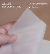 MyArtscape Tracing Paper Pad - 33lb - 9" x 12" - 100 Transparent Sheets - Artist Quality MyArtscape