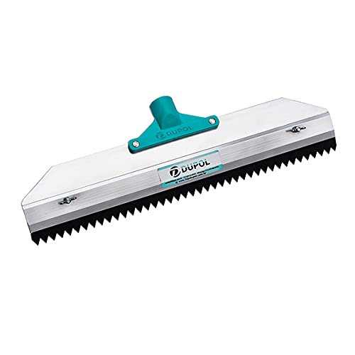 DUPOL - Epoxy Floor Squeegees - Notched Squeegee 16” are Used to Apply Heavy coatings Such as epoxy, Urethane, Cement Self-Leveling. The Best DUPOL