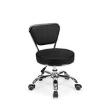 MAYAKOBA Dayton Garage Rolling Seat (Black) Pneumatic, Short Stool with Adjustable Height 13"-15", Perfect for Garage Task, Home Cleaning, Bathroom MAYAKOBA