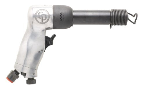 Chicago Pneumatic CP714 - Air Hammer, Welding Equipment Tool, Construction, 0.401 Inch (10.2mm), Round Shank, Pistol Handel, Stroke 3.15 in / 80 mm, - WoodArtSupply