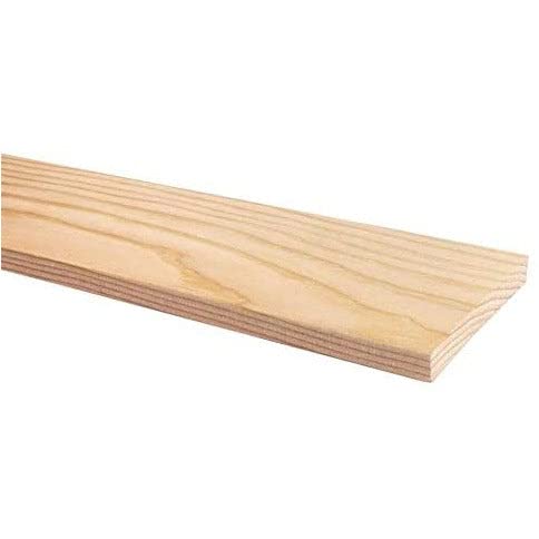 1 in. x 6 in. (3/4" x 5-1/2") Construction Premium Douglas Fir Board Stud Wood Lumber 4FT