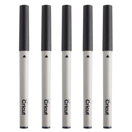 Cricut Black Pen Set, Multicolor 5 Count, By The Yard Cricut
