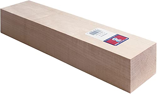 Midwest Products 4421 Micro-Cut Quality Basswood Block Bundle, 2 by 3 by 12-Inch - WoodArtSupply