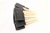PANCLUB Foam Paint Brush Set 2 inch, Sponge Brush Paint 20 Pack with Wood Handles,Great for Art, Varnishes, Acrylics, Stains, Crafts PANCLUB